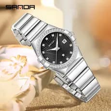 SANDA1147 Elegante Relógio Feminino De Quartzo À Prova D'água De Negócios-49