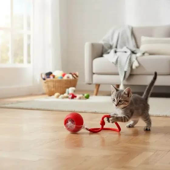 Brinquedo Pet Interativo Bolinha Elétrica Para Gatos Cachorro Pequeno Porte
