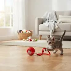 Brinquedo Pet Interativo Bolinha Elétrica Para Gatos Cachorro Pequeno Porte