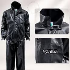 Capa de Chuva Unissex Alba Daytona Motoqueiro Motoboy Conjunto Impermeável PVC Flexível Jaqueta