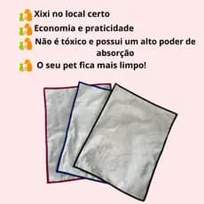 3 Tapete Higiênico Para Cães e Gatos Lavável