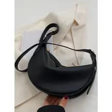 Bolsa de Ombro Tiracolo Feminina Alça Regulavel Fechamento em Ziper