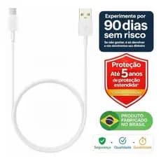 Plus do Brasil Cabo Usb Turbo Tipo C Para Samsung Galaxy S25 S24 Plus S23 Fe S22 S21 S20 A16 A15 A22 A13 A14 A15 A16