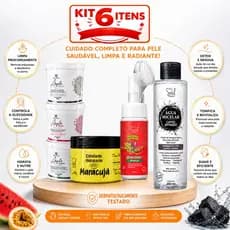 Kit Tratamento facial , Clareador de pele, rejuvenescimento ,  Anti manchas, anti acne,skincare A PRONTA ENTREGA