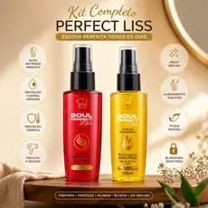 KIT 2 ITENS  ANTIFRIZZ PROFISSIONAL LISS 2 SÉRUNS 100 ML CADA,  ATIVADOR DE ESCOVA + OLEO ZERO FRIZZ ENVIO IMEDIATO