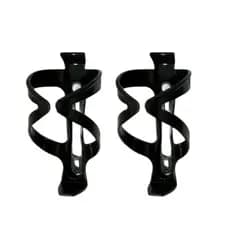 Kit de 2 Suportes Bike NIPARTE Mais Grosso Sem Parafusos de Garrafa Caramanhola Squeeze P/Bicicleta