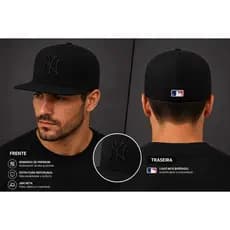 boné new york yankess  bombeta cap blogueira Boné Ny New York Yankees Unissex Blogueira Fitão Regulável