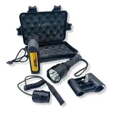 Lanterna Led Verde Recarregável USB de Alta Potência para Camping e Emergências mtc8