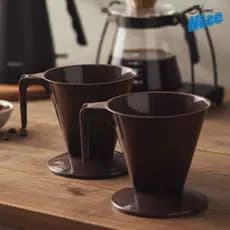 Kit 2 Filtros Coador de Café Nº 103 – Suporte Plástico Reutilizável