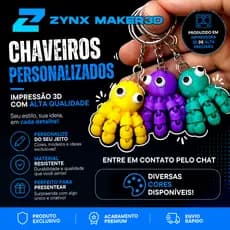 Chaveiros Personalizados - ENCOMENDE JÁ!