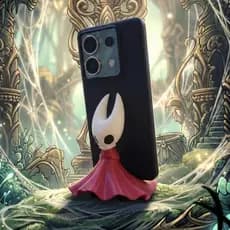 Suporte de Celular Hornet - Hollow Knight Silksong | Action Figure e Decoração