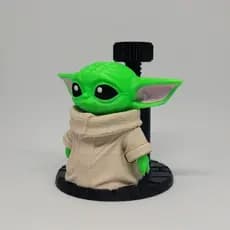 Suporte Ajustável Vertical Para Placa de Video GPU Baby Yoda