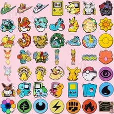 50 Estilos Pok É Mon Anime Crachás Pin Cute Pikachu Brochás De Bolso Monster Pins Jóias Acessórios Para Crianças Amigas