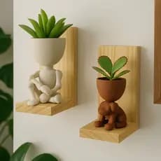 Mini Prateleira Decoração Auto Adesiva Suporte Objetos Aparador Organizador Multiuso