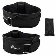 Cinto Agachamento SPORT Tamanho Único Ajustável Serve Circunferência para região abdominal de (64 até 105 cm) cor: PRETO