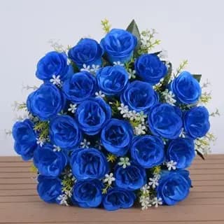 Buquê de Noiva, Cada Buquê de Rosas com Folhagem C/24 Flores, Flores Bonitas para Buquê de Casamento