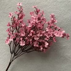 Gypsophila Artificial Premium - 50 Ramos para Centro de Mesa, Buquê de Noiva e Festa Infantil (Rosa)