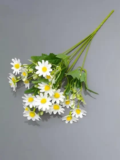 Margarida Artificial com Modelagem Realista para Decoração