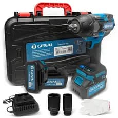 Parafusadeira E Furadeira De Impacto Solta Pneus Camiao 68v Brushless 700N.m + Luvas de protecção + 22,32MM sleeve