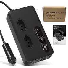 Inversor Automotivo Veicular De Tensão 12v 110v/220v Digital