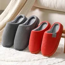 Pantufa Moderna De Inverno Quente Antiderrapante confortável para Adulto
