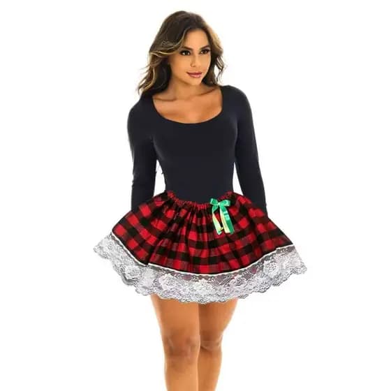 Saia Flanelada Festa Junina Rodada Caipira Juvenil Adulta Fantasia
