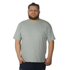 Camiseta Plus Size Masculina De Algodão Básica Lisa G1 ao G4 Tamanho Grande