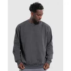 Blusa Casaco Moletom Gola Careca Redonda Masculino Inverno