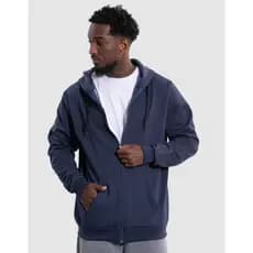 Casaco Moletom Masculino Capuz zíper Blusa Canguru Inverno De Frio