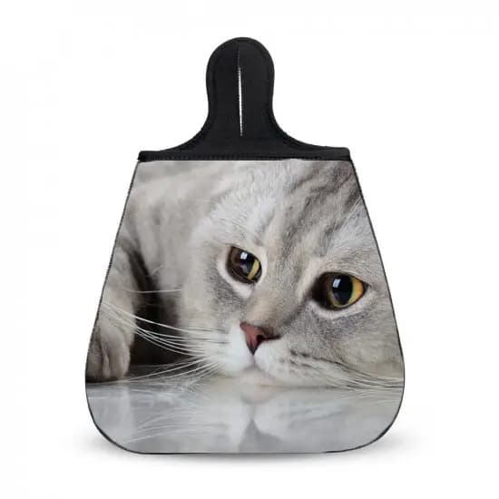 Lixeira Para Carro Neoprene Lixo Car Personalizado Gatinho Fofo Coleção Pets