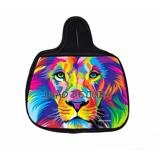 Lixo Car Lixeira Carro Neoprene Personalizado Leão de Judá
