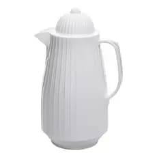 Garrafa Térmica Branca 400ml Design Clássico Vintage Café