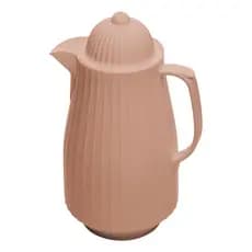 Garrafa Térmica de Plástico Mini Bambu Bege 400ml - Lyor