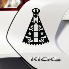 Kit com 02 Adesivos nossa senhora Aparecida