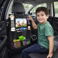 Organizador de Carro Multifuncional - Ideal para Motoristas de Uber, 99, Táxi e Organize Seu Carro ou Carrinho de Bebê