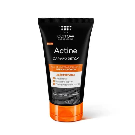 Actine Gel de Limpeza Carvão Detox 100Gr