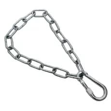 Kit Corrente Suporte 50 Cm Em Aço ou 100cm Pendurar Saco de Pancada Suspenso Extensor