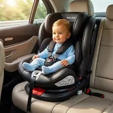 Cadeira de Bebê para Carro Auto Cadeirinha ISOFIX 0 a 36kg Rotação 360° SPS 4 Posições INMETRO