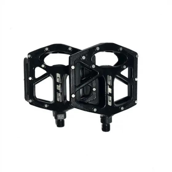 Par Pedal Plataforma GTS Alumínio Rosca Grossa 9/16 Alta Aderência e Resistência MTB, Urbano, Speed