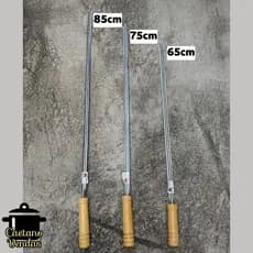 Espeto de Churrasco Simples em Três Tamanhos