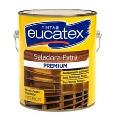 Seladora Para Madeira Extra Premium Super Concentrada Eucatex 3,6 Litros