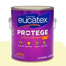 Tinta Acrílica Premium Protege Algodão Egípcio 3,6L Eucatex Lavável, Sem Cheiro, Alto Rendimento