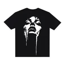 Camiseta Streetwear Oversized Unissex Estampada Y2K Gotica Larga Estilosa Camisa Camisetão Mulher Escorrendo