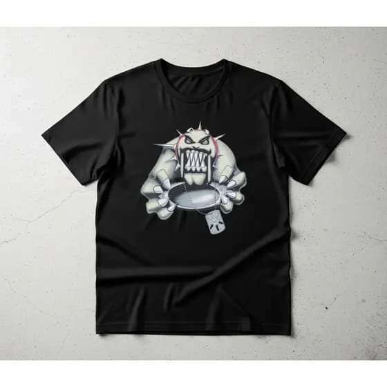 Camiseta Streetwear Oversized Tshirt Cachorro 0akl3y Monster Dog Estilosa Estampada Larga Camisetão