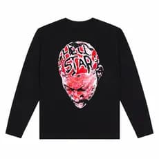 Camiseta De Manga Longa Camisa Over Oversized Dennis Rodman Basquete NBA Gótica Alternativa Swag Y2K Opium Core