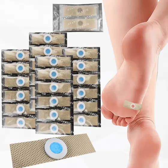 Kit Adesivos Removedor De Calos Do Pé Olhos De Peixe