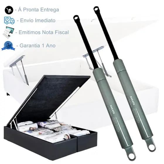 2 Amortecedores Cama Box MG17068 42KGF - Nakata