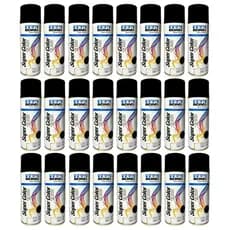 24 TINTAS SPRAY PRETO FOSCO TEKBOND 350ML