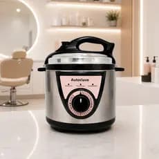 Autoclave Manicure esterilizadora 5 Litros Profissional Analógica Rosa + Brinde