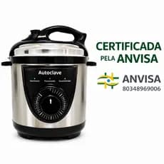 Autoclave 5 Litros Alt Lunaslim Manicure Podologia Estética Preta